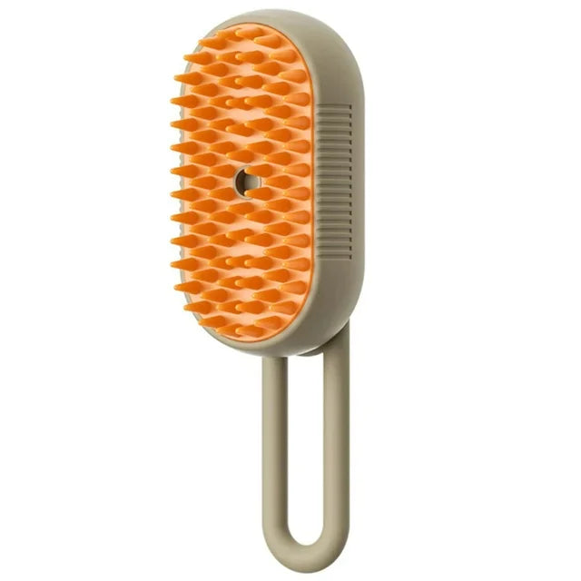 Steam Cleaning/Massaging Brush for Pets