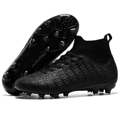 Men's High-Top Football Training Sock Shoes