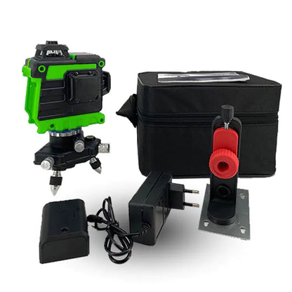 12-Line Green Laser Level with Auto Leveling 3D