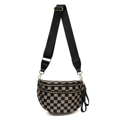 Oxford Cloth Crossbody Bag - Large Capacity