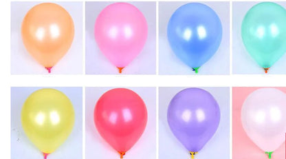 1.2g Pearl Thick 10-Inch Round Wedding Balloons