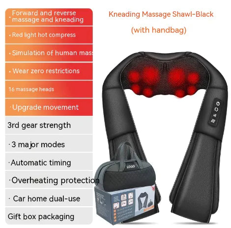 Electric Waist And Back Hot Compress Massager