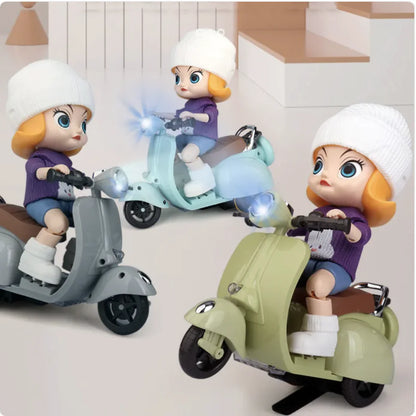 Electric Motorcycle Hamster Toy