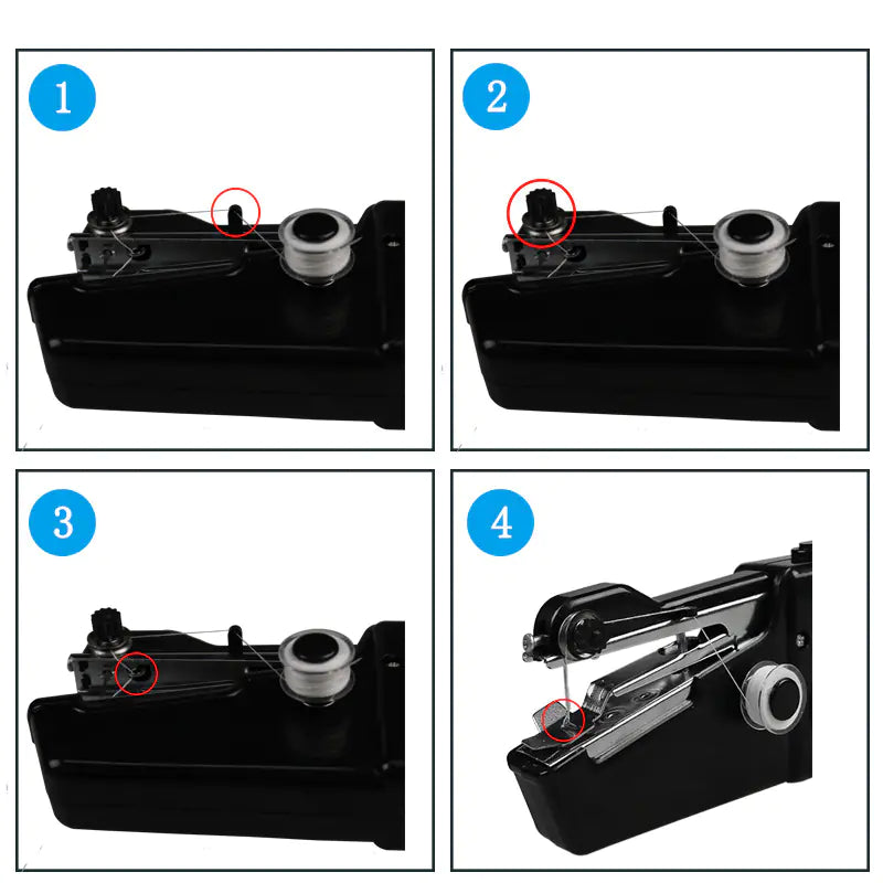 Portable Mini Electric and Handheld Sewing Machine