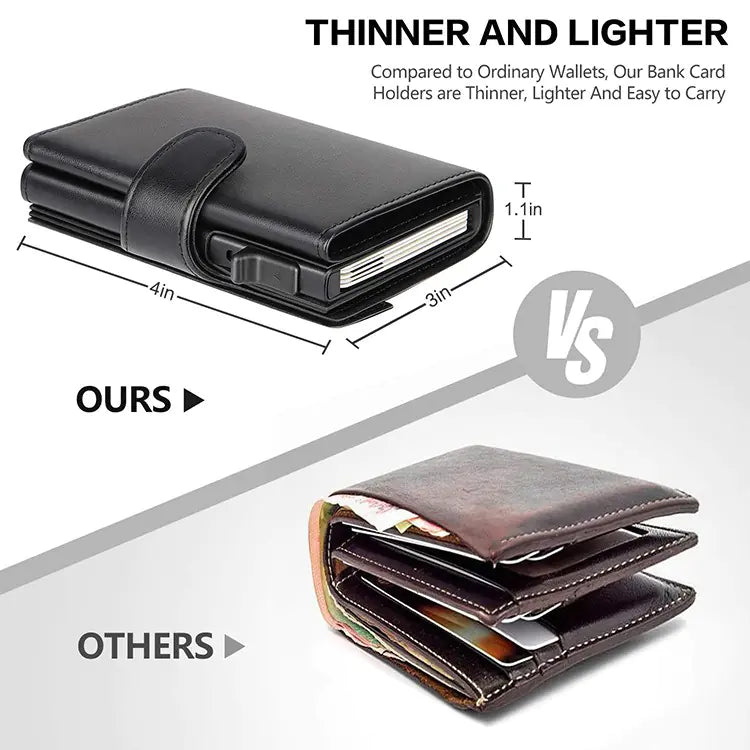 Slim RFID Metal Wallet