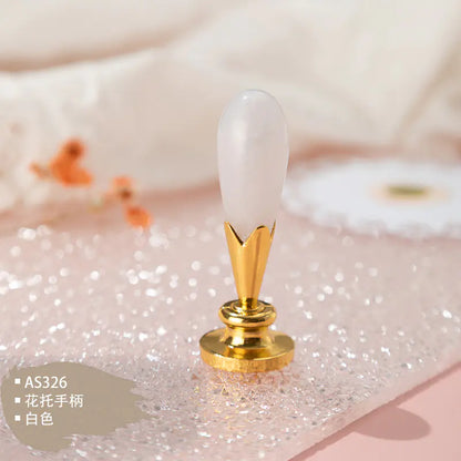 Custom Resin Alloy Wax Seal Handle Set for Magic Academy