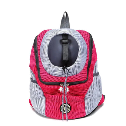 Breathable Mesh Pet Backpack for Dogs and Cats