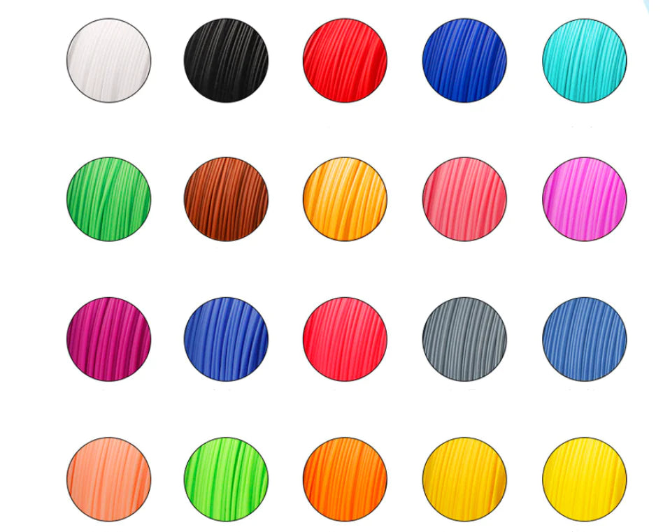 3D Printing Pen with 10 Color PCL Filaments for Kids