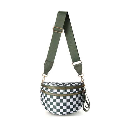Oxford Cloth Crossbody Bag - Large Capacity