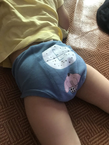 Breathable Washable Leak-Proof Baby Diaper Pants