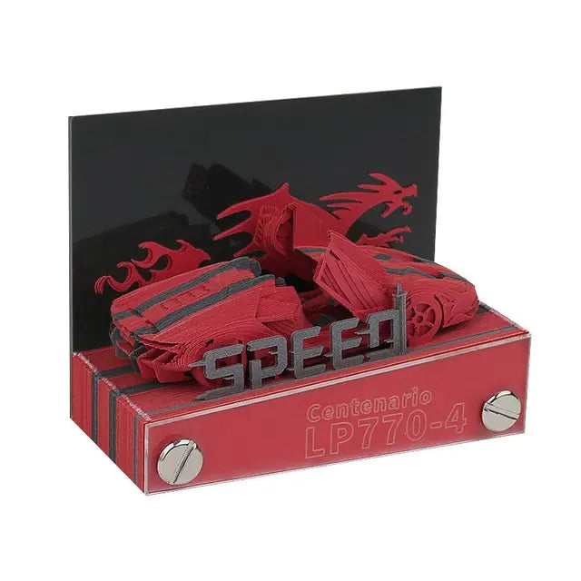 Omoshiroi Magic Castle 3D Notepad 2024 Memo Pad