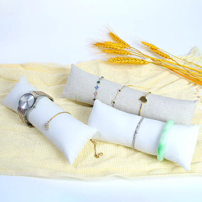 Jewelry Display Props with Velvet Cushion Storage Box