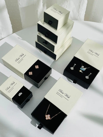 Jewelry Gift Box for Necklaces, Rings, Earrings Storage