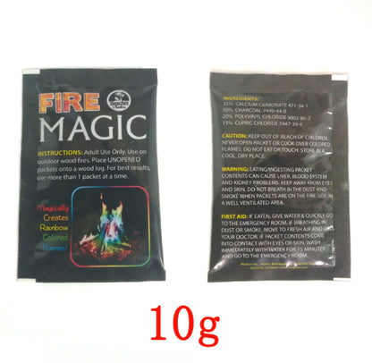 Colored Flame Powder, 25g Pack for Parties and Events