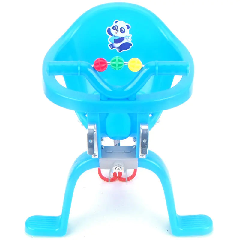 Kids' Bike Seat - Front and Rear Plastic Child Seat