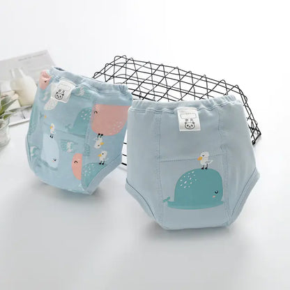 Breathable Washable Leak-Proof Baby Diaper Pants