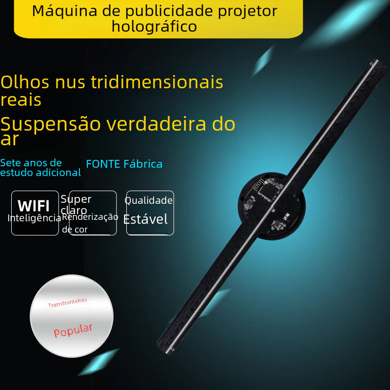 Upgraded 3D Holographic LED Fan Display Screen