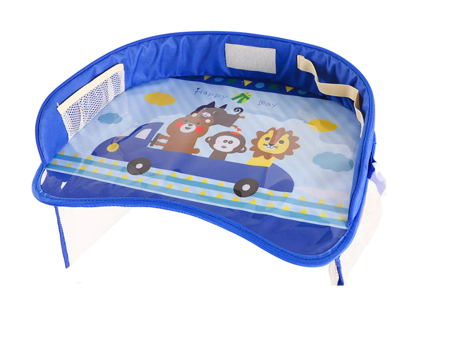 Car Seat Tray for Kids - Waterproof Multi-Function Table