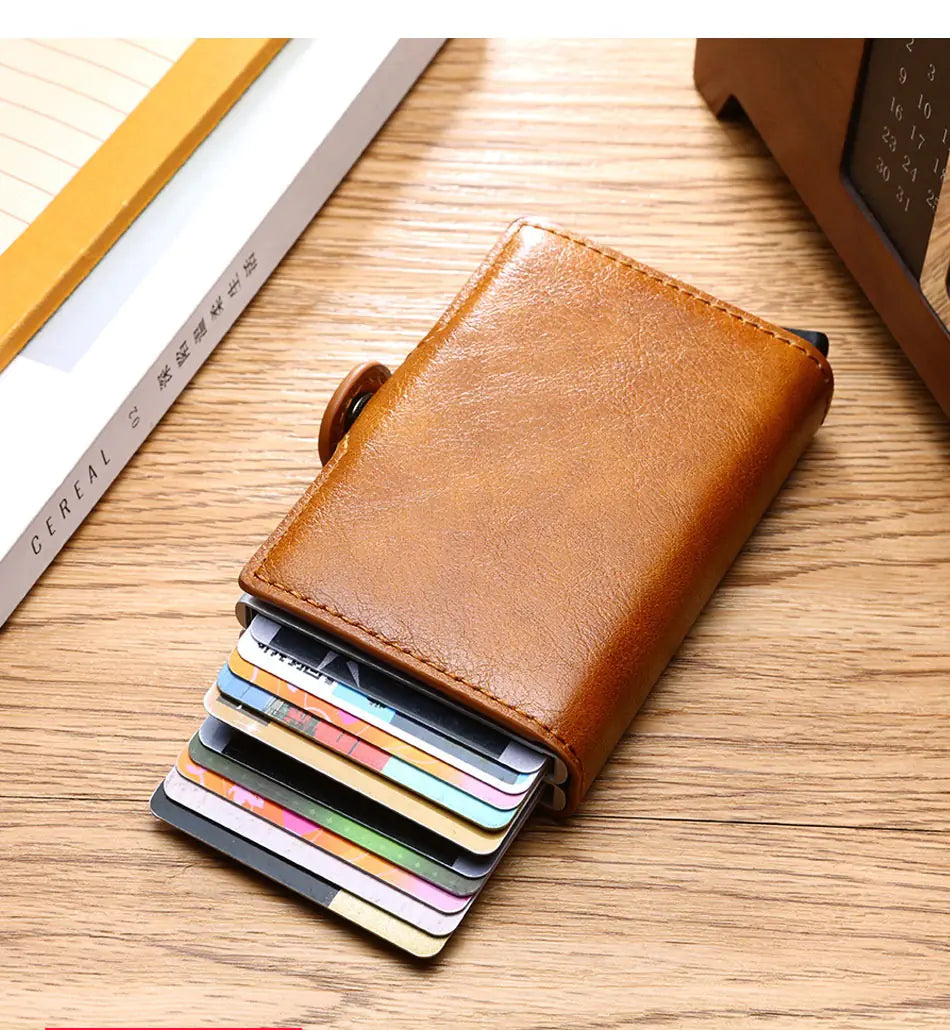 RFID Anti-Theft PU Leather Wallet